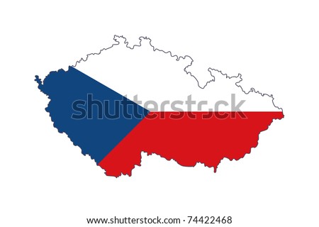 stock-photo-illustration-of-the-czech-republic-flag-on-map-of-country-isolated-on-white-background-74422468.jpg