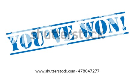 You Have Won Stock Images, Royalty-Free Images & Vectors | Shutterstock