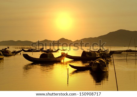 Cau Hai lagoon (Thua Thien Hue, Vietnam)