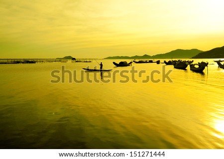 Cau Hai lagoon (Thua Thien Hue, Vietnam)