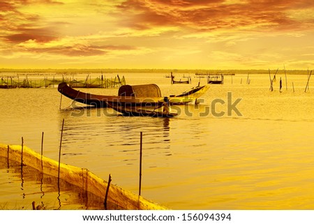 Cau Hai lagoon (Thua Thien Hue, Vietnam)