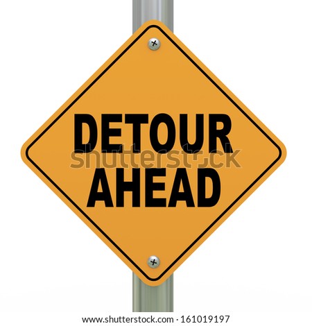 Detour Sign Stock Images, Royalty-Free Images & Vectors | Shutterstock