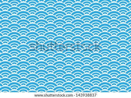 japan wave pattern