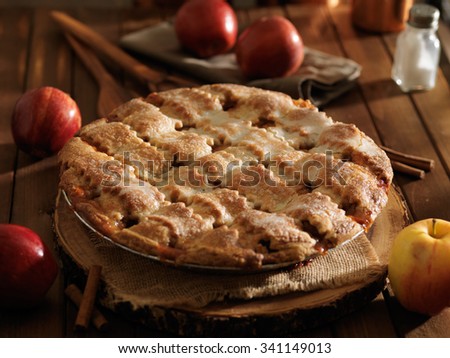Thanksgiving Style Rustic Apple Pie Thanksgiving Style Rustic Apple Pie