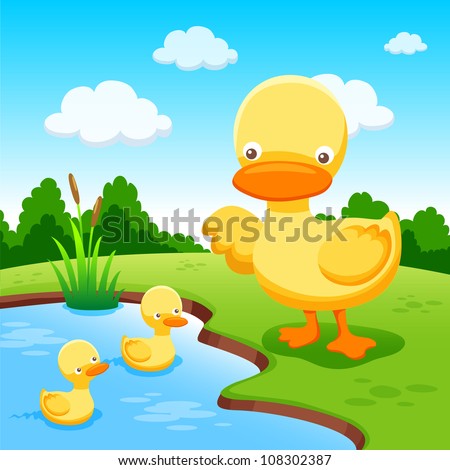 Duck Swimming Stock Images, Royalty-Free Images & Vectors  Shutterstock