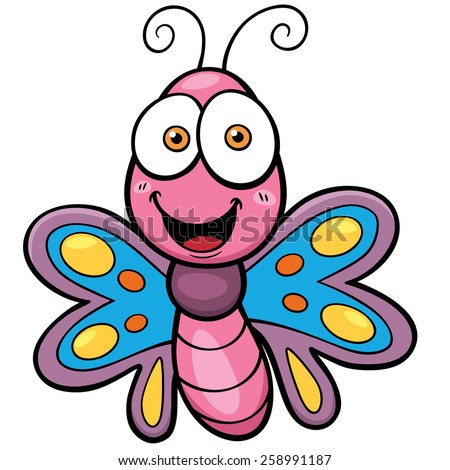 Cartoon Butterfly Stock Images, Royalty-Free Images & Vectors ...