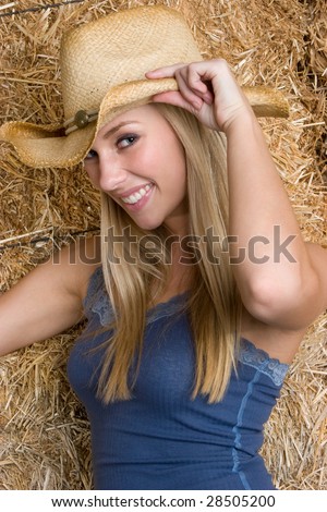 Sexy Blonde Cowgirl Young Stock Photos, Images, & Pictures | Shutterstock