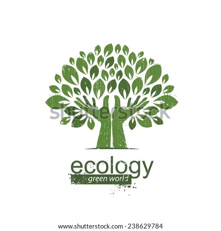 Tree Logo Stock Images Royalty Free Images Vectors Shutterstock Ecology Green Icons Tree With Logo Vector Stock Vector Image 51156431