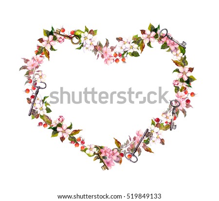 Round Flower Wreath Stock Images, Royalty-Free Images & Vectors