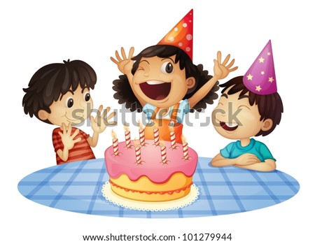 Birthday Party Cartoon Stock Images, Royalty-Free Images & Vectors