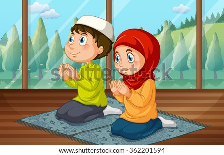 Muslim-child Stock Images, Royalty-Free Images & Vectors | Shutterstock