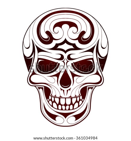 tribal skull stock images royalty free images u0026 vectors tribal skull stock images royalty free images u0026 vectors