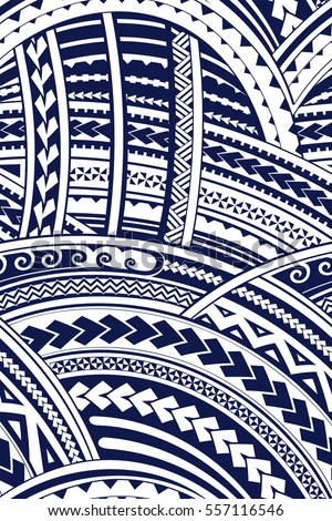 maori style tattoo tribal design seamless stock vector maori style tattoo tribal design seamless stock vector