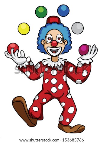 Clown Stock Vector (Royalty Free) 153685766 - Shutterstock