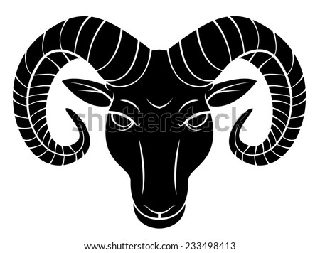 Goat Head Stock Illustration 233498413 - Shutterstock
