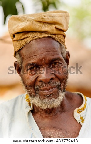 Elderly Black Man Scruffy Gray Beard Stock Photo 73378969 - Shutterstock