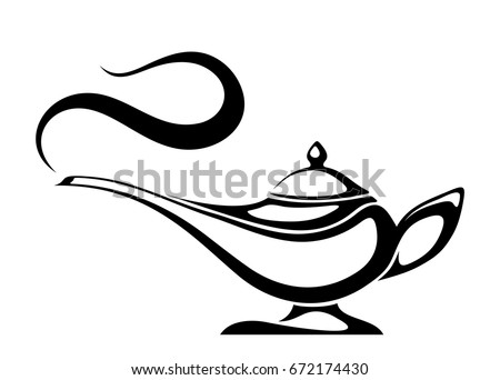 Black Genie Lamp Black Genie Lamp