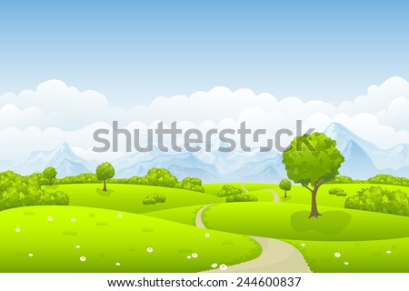 summer landscape