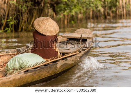 Mekong Delta in Vietnam