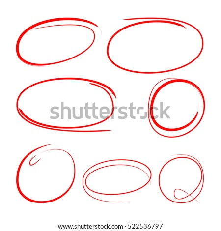 text circle vector Stock Images Free Circle Drawn Royalty Hand Images,