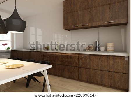 Modern Kitchen 3d Design kitchen interior 3d stock images, royalty-free images & vectors Modern Kitchen 3d Design kitchen interior 3d stock images, royalty-free images & vectors