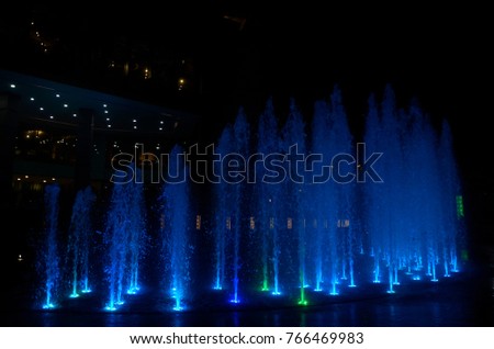 stock-photo-modern-lit-night-fountain-il