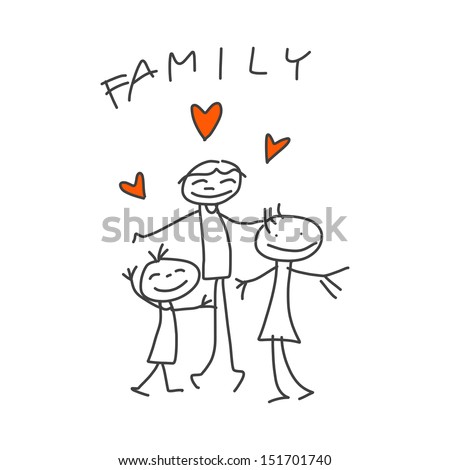 Couple Love Walking Stock Vector 92698198 - Shutterstock