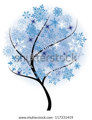 winter tree snowflakes stock vector beautiful winter tree snowflakes leaves vector stock vector 117331459 winter tree snowflakes stock vector beautiful winter tree snowflakes leaves vector stock vector 117331459