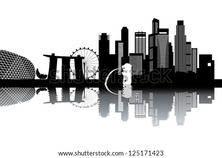 Singapore skyline