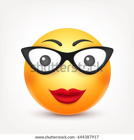 Glasses Smiley Stock Images, Royalty-Free Images & Vectors | Shutterstock