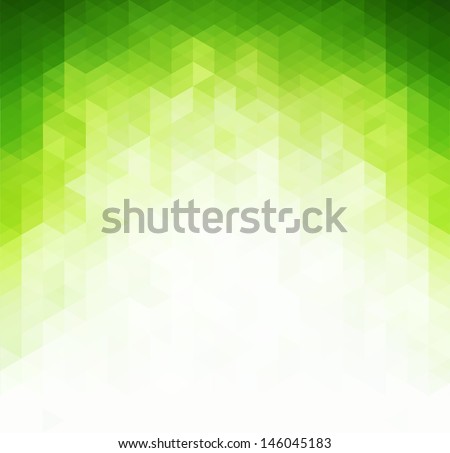 Abstract green light background