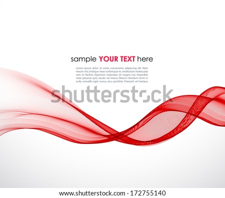 Abstract wave background