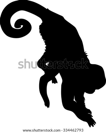 Free Free 280 Silhouette Baby Monkey Svg SVG PNG EPS DXF File