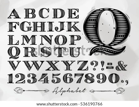 vintage font ไทย logo