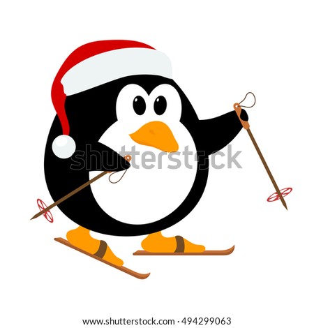 Skiing Penguin Stock Images, Royalty-Free Images & Vectors | Shutterstock