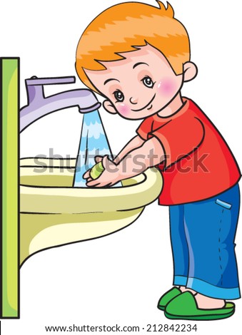 Child Washing Hands Stock Images, Royalty-Free Images & Vectors ...