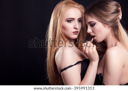 What that Two hot sexy girl are Speaking, opinion, Two hot sexy girl with you