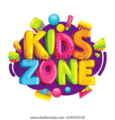 kids zone vector cartoon logo colorful bubble letters for childrens playroom decoration inscription on - Cartoon Pictures For Kids kids zone vector cartoon logo colorful bubble letters for childrens playroom decoration inscription on - Cartoon Pictures For Kids