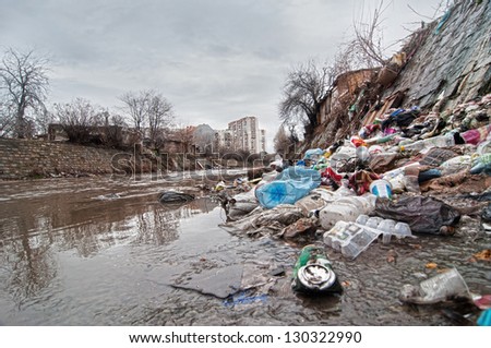 Illegal Landfill Near City Sewer Stock Photo 130322993 - Shutterstock
