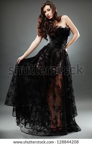 Long ball gown Stock Photos, Images, & Pictures | Shutterstock