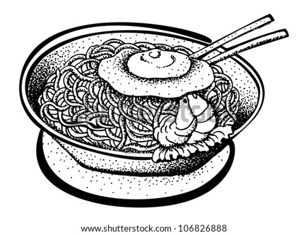 Sushi On Plate Colorin...