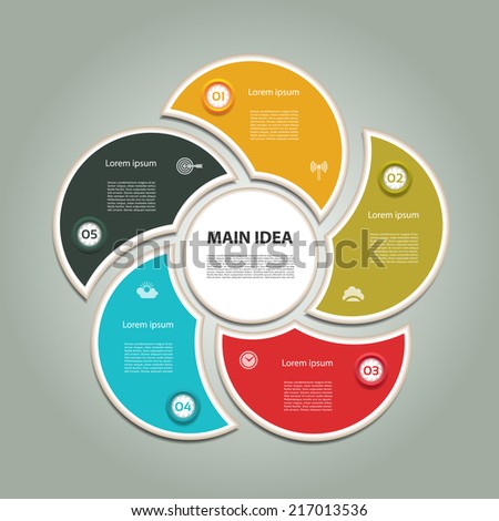 infographic vector