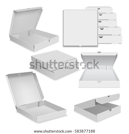 Download Open Box Cardboard Mockup Realistic Illustration Stock Vector 608194286 Shutterstock