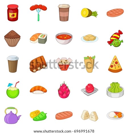 Cartoon Fruit Illustration Jelly Vector 스톡 이미지, 로열티 프리 이미지 및 벡터