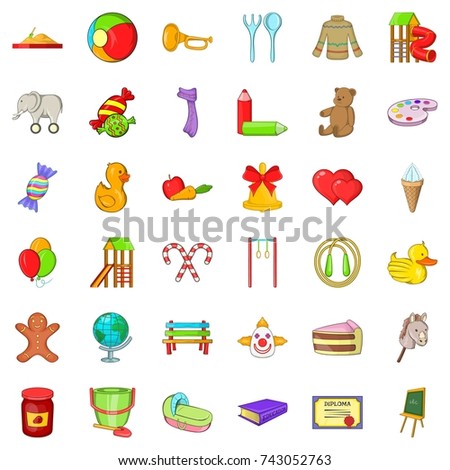 children icons set cartoon style of 36 children icons for web isolated on white background - Cartoon Image Of Children children icons set cartoon style of 36 children icons for web isolated on white background - Cartoon Image Of Children