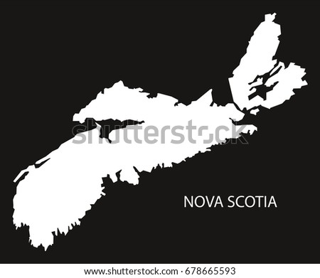 Nova Scotia Province Map Stock Images, Royalty-Free Images & Vectors ...