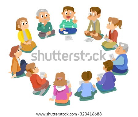 Illustration Kids Making Paper Crafts Stock Vector 81677995 - Shutterstock