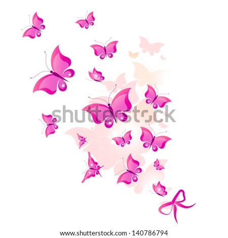 Pink butterfly Stock Photos, Images, & Pictures | Shutterstock