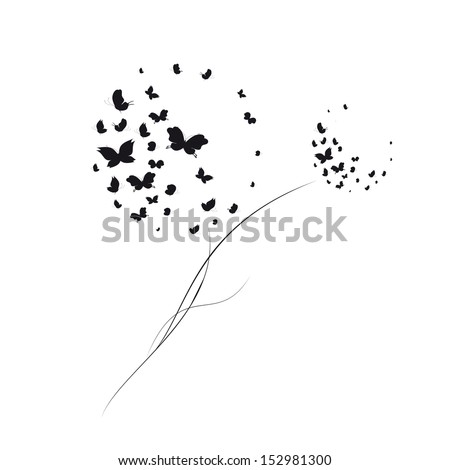 Free Free Butterfly Dandelion Svg 218 SVG PNG EPS DXF File