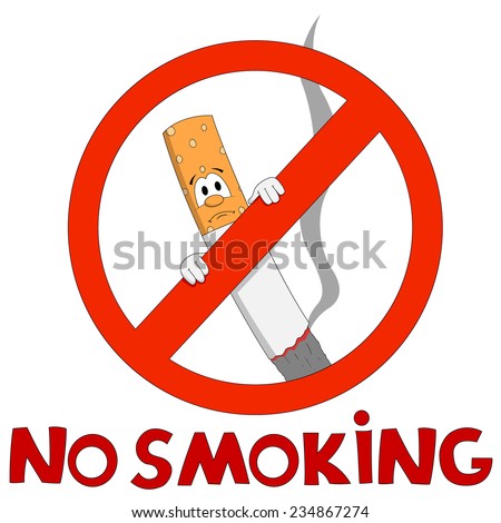 Cartoon No Smoking Sign Stock Photos, Images, & Pictures | Shutterstock